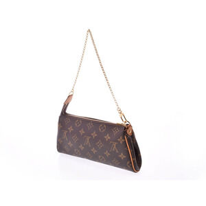 Louis Vuitton Strap Monogram Bag Eva Brown Leather